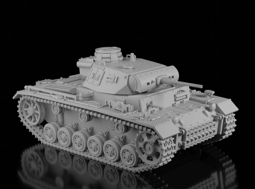 Panzer III Ausf.H (Wargame3d)