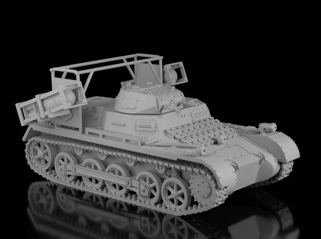 Panzer I Ausf B Wurfrahmen (Wargame3d)