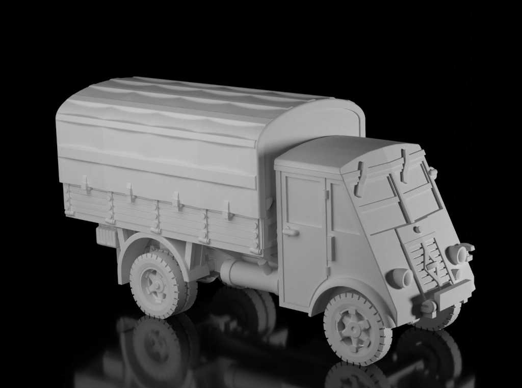 Renault AHS (Wood Sides) Covered