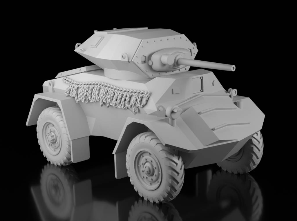Rhino Heavy Armoured Car (Wargame3d)