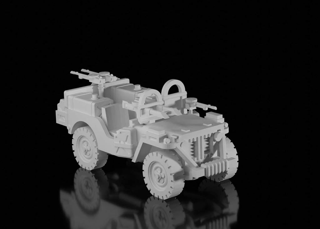 SAS Jeep - ETO - Armoured