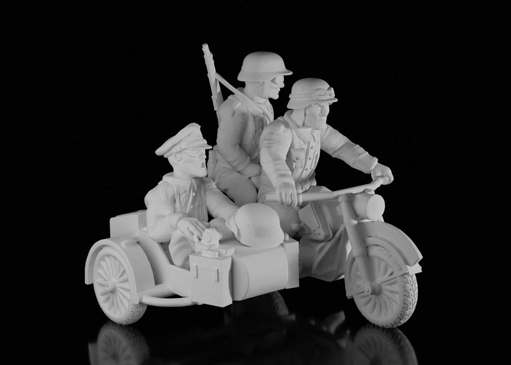 Motorcycle-Sidecar Combination (Version 3)