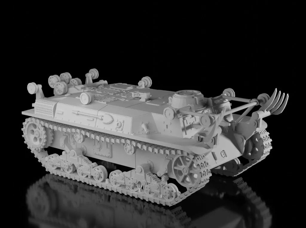 WW2 Japanese Soko Sagyo Ki (SS-Ki) . UnPainted Resin Model