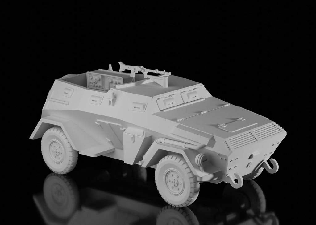 Sd.Kfz 247 Ausf.B Armoured Car (Arvernes Miniatures)