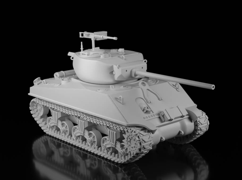 Sherman M4A3E2 76mm Jumbo (Wargame3d)