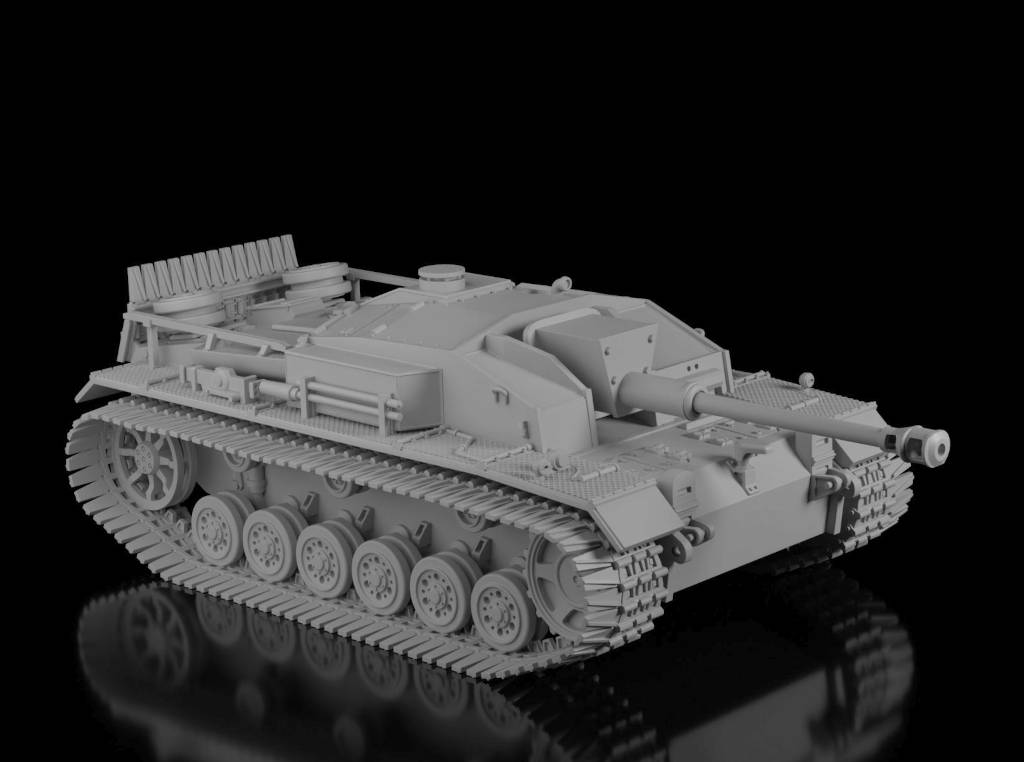 StuG III Ausf. F - Winterketten (Wargame3d)
