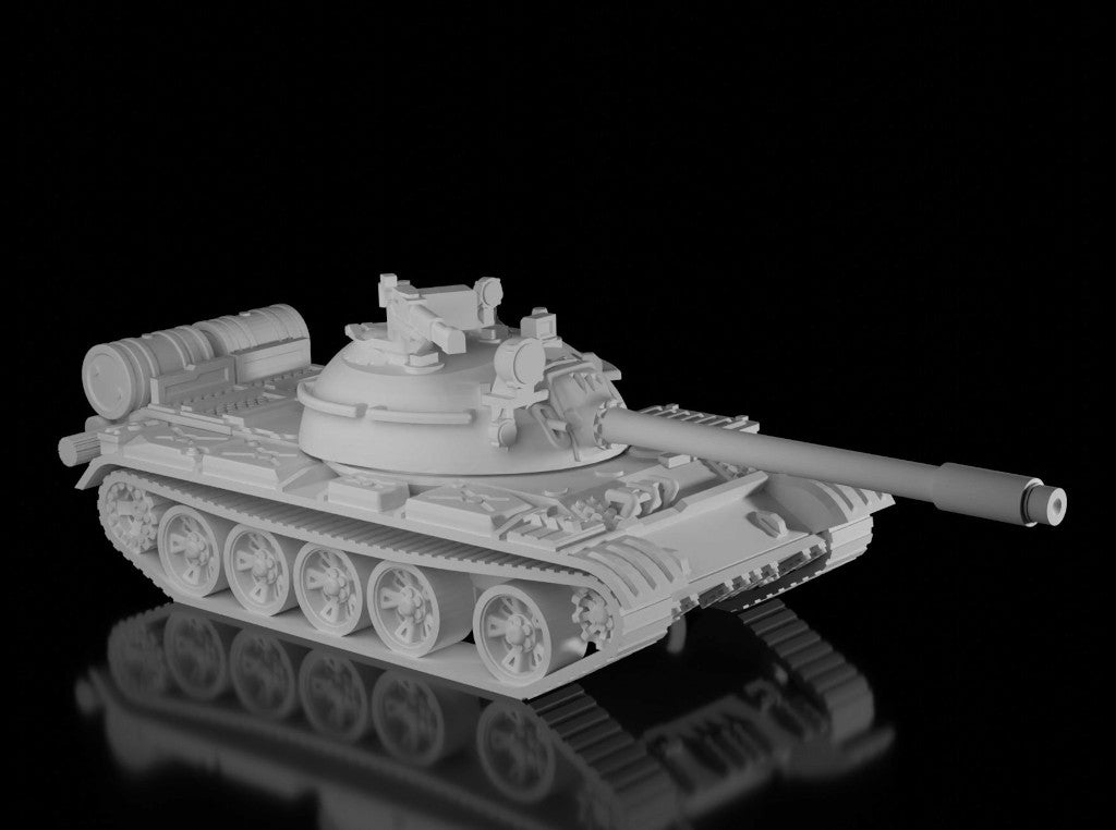 T-55A. Painted Resin Model
