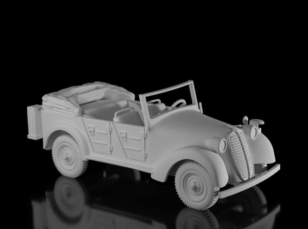 Tatra 57K - Roof Down (Wargame3d)