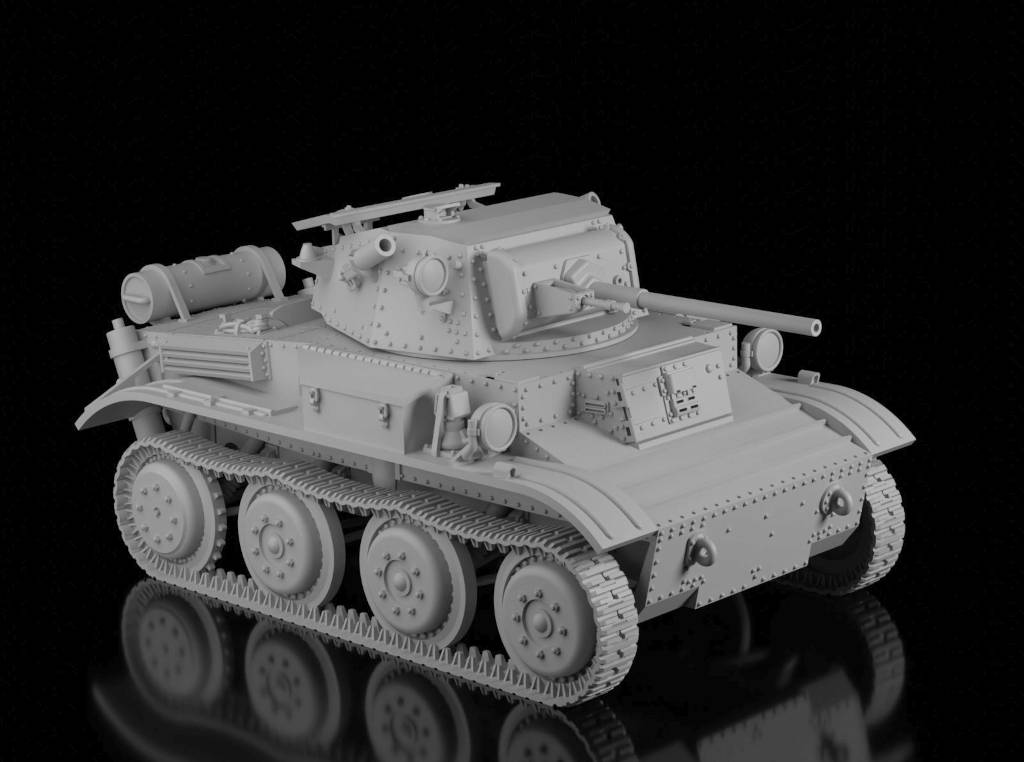Light Tank Mk.VII Tetrarch (Arvernes Miniatures)