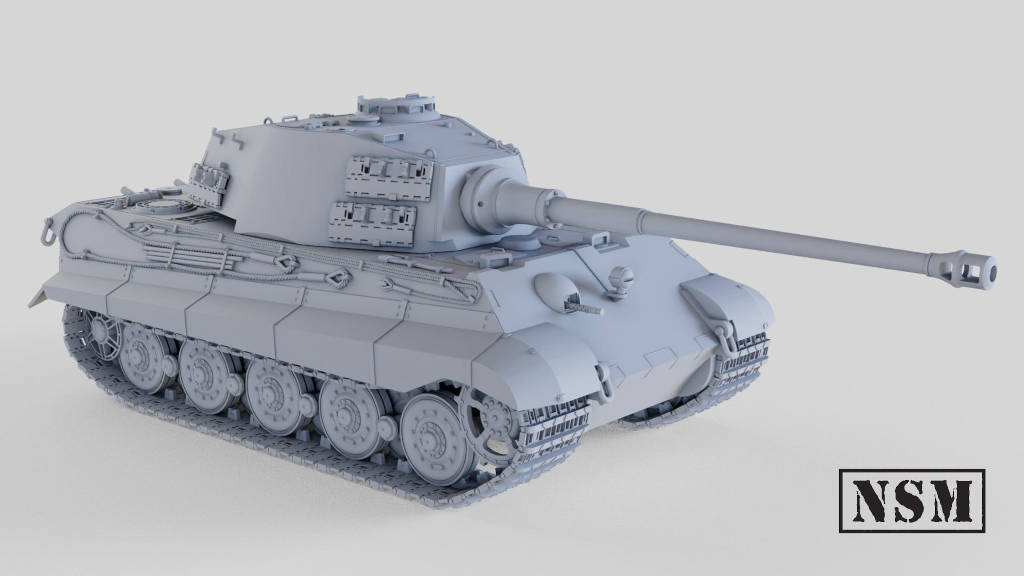 Tiger II (Night Sky Miniatures)