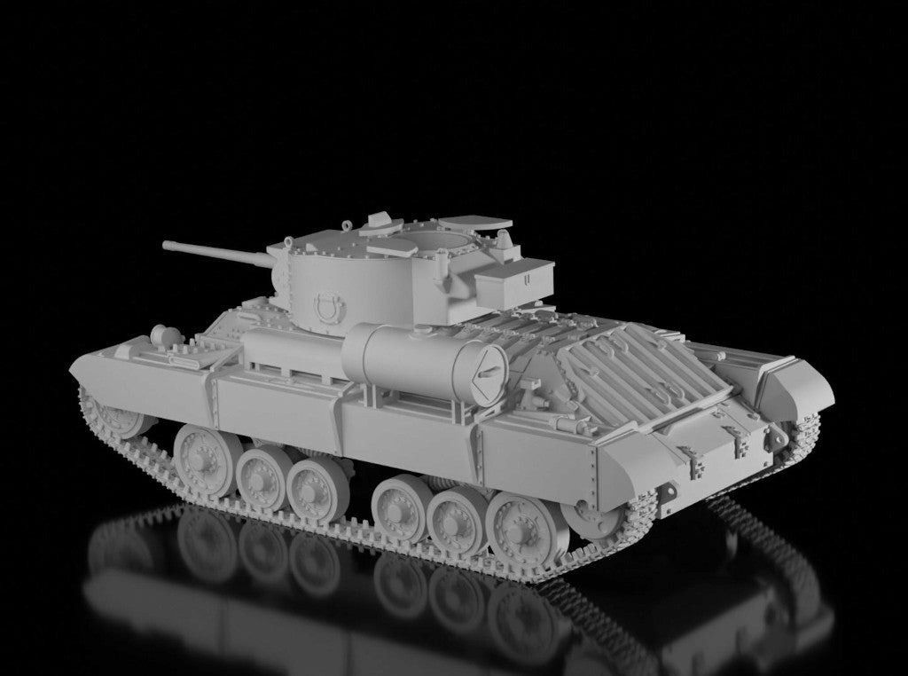 Valentine Mk.III/V w/Sand Shields & Fuel Tank