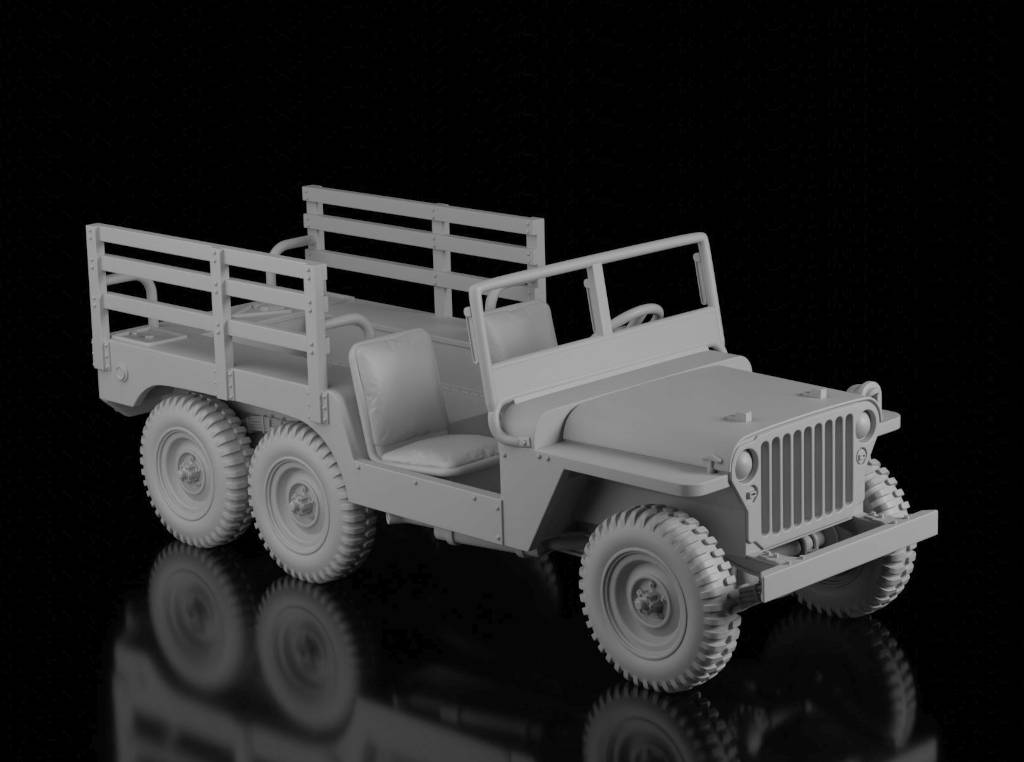 Willys MT-TUG 6x6 (Wargame3d)