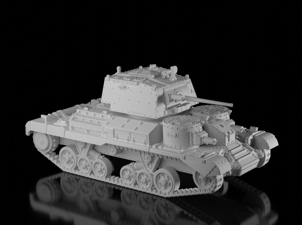 A9 Cruiser Mk.1 (Wargame3d). Painted Resin Model