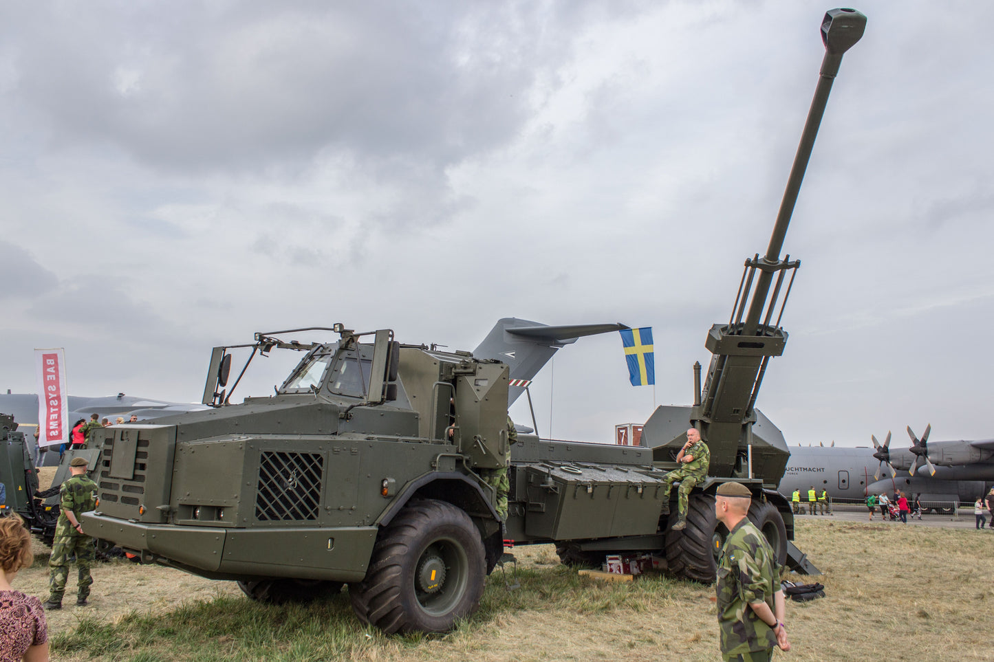 Swedish Archer Artillery System - Deployed. Painted Resin Model