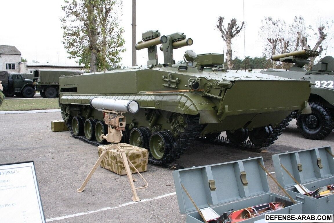 Russian Post War BMP-3 Kornet. Painted Resin Model