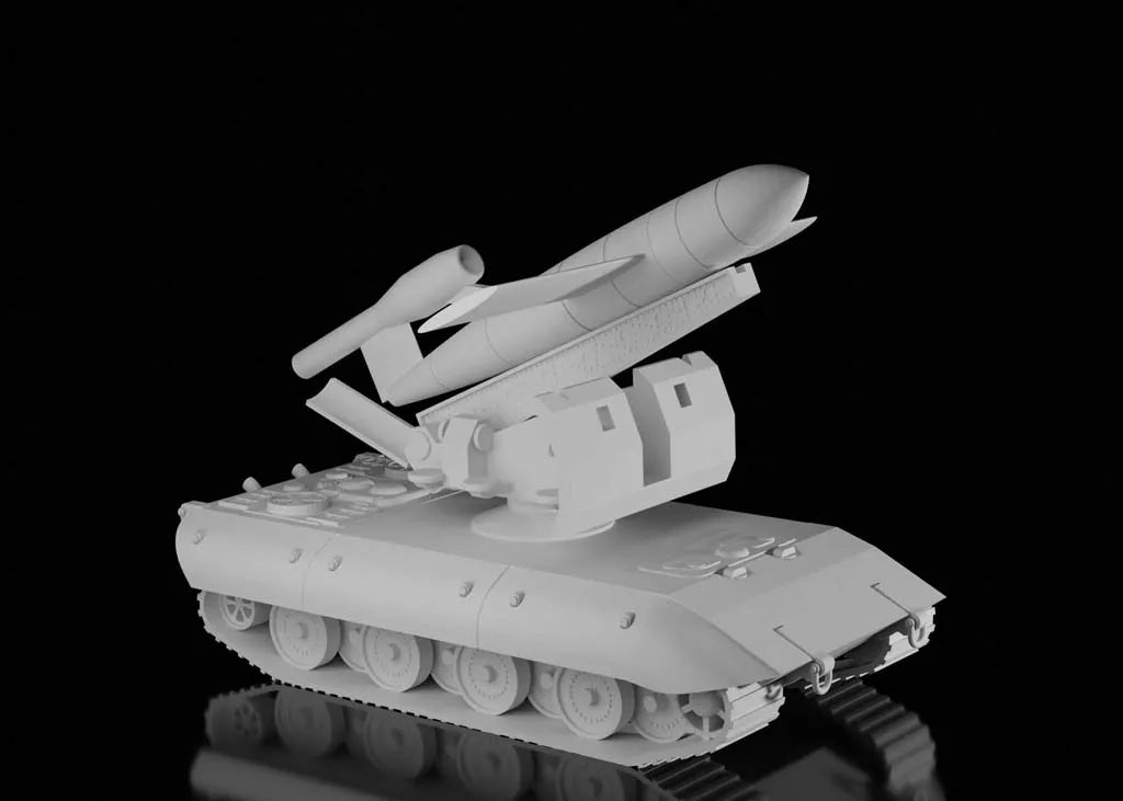 WW2 German E-100 V-1 Launcher. Waffentrager. UNPainted Resin Model