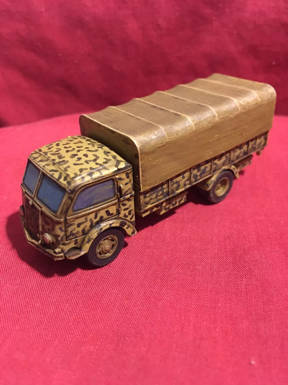 WW2 Italian Fiat 666 HEAVY Truck. Painted Resin Model