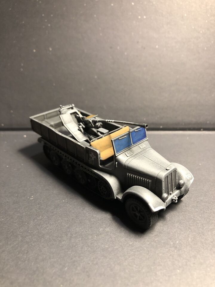 Scale 1/72 WW2 German Sd.Kfz 6/2 3.7cm Flak 36. Painted Resin. Available Now!