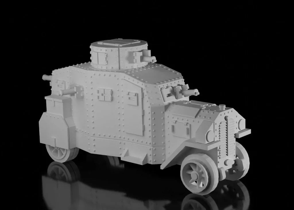 WW1 German Ehrhardt E-V/4. UNPainted Resin Model