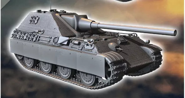 WW2 German Jagdpanther II Waffentrager . UNPainted Resin Model