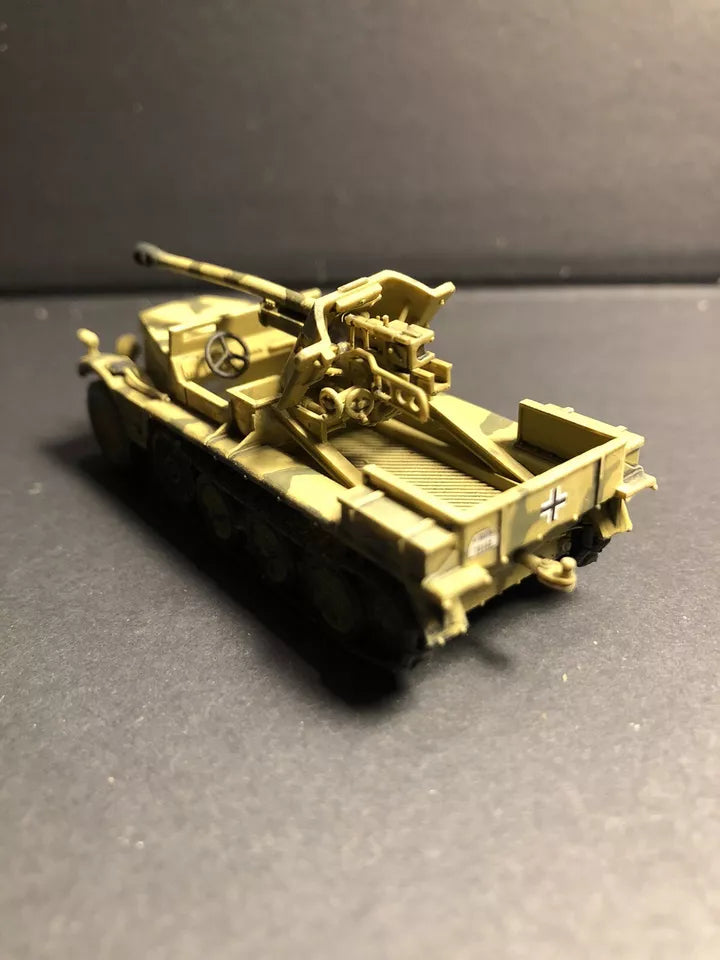 WW2 German Sd.Kfz.10 Pak 38. Painted Resin Model