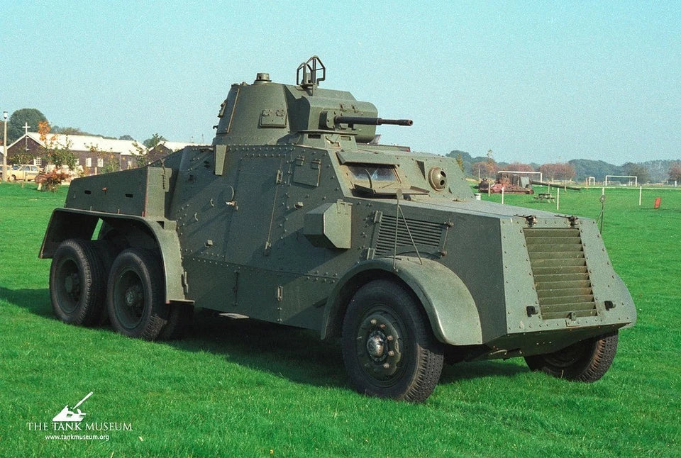 WW2 Irish Leyland Armoured Car. Painted Resin Model