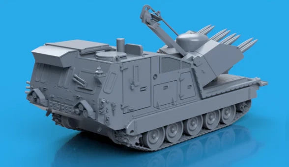 British Tracked Rapier RCM748. UNPainted Resin Model