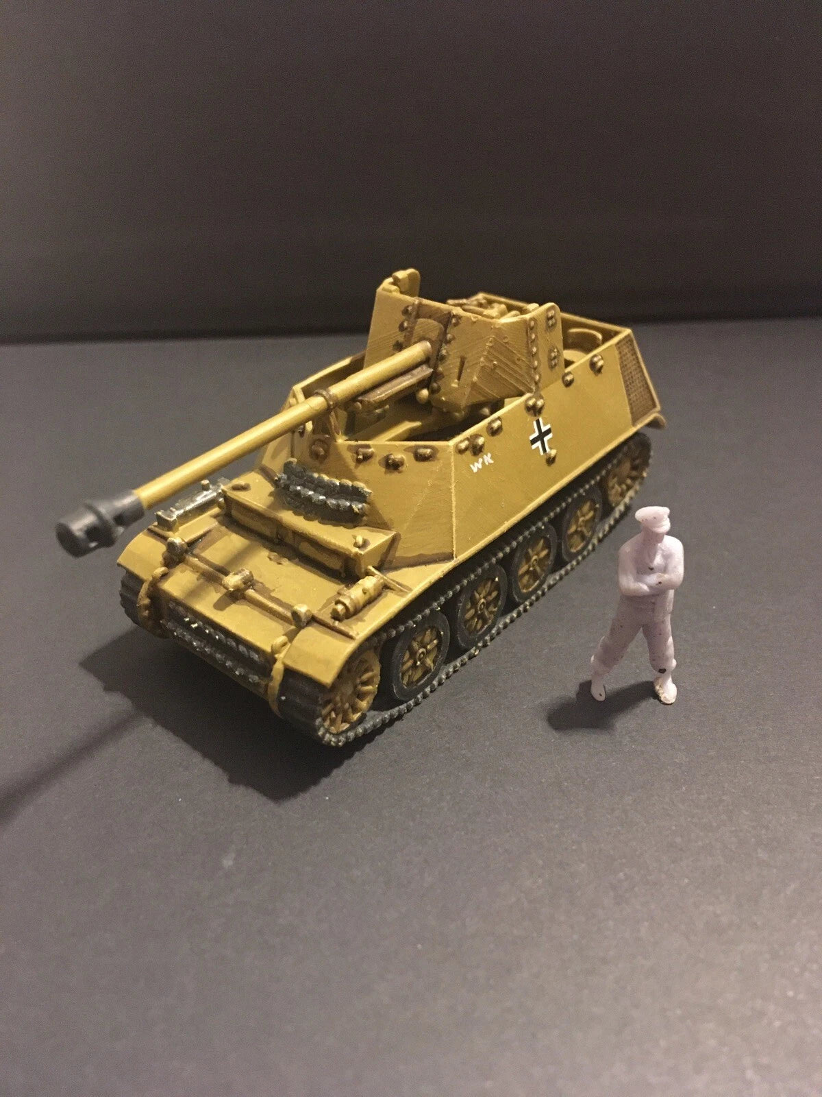 WW2 German Marder II Ausf D. Painted Resin Model