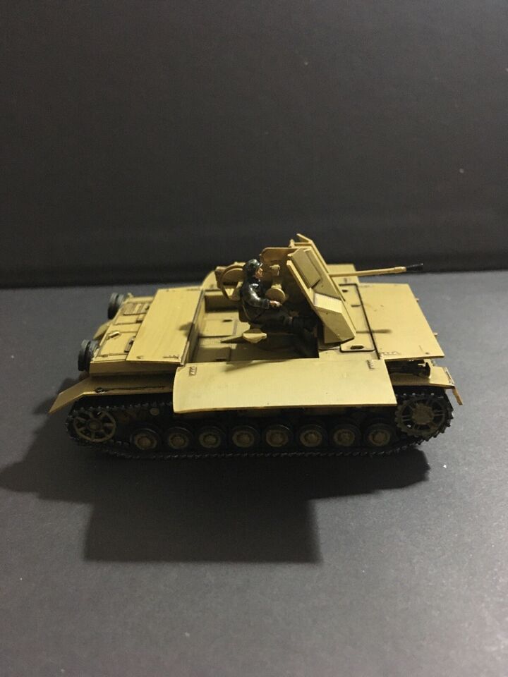 WW2 German Flakpanzer IV 3.7cm Flak 43 Mobelwagen Open. Painted Resin Model