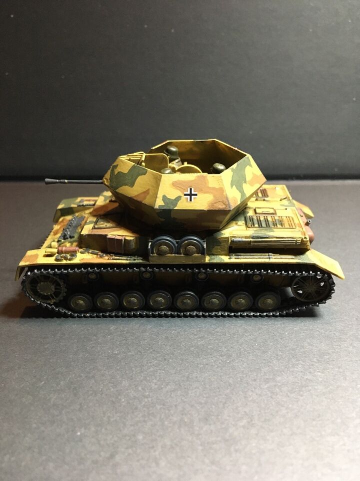 WW2 German Flakpanzer IV (3.7cm Flak 43) Ostwind. Painted Resin Model