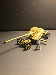 WW2 German 88mm Pak 43 Gun Firing position. Painted Resin Model