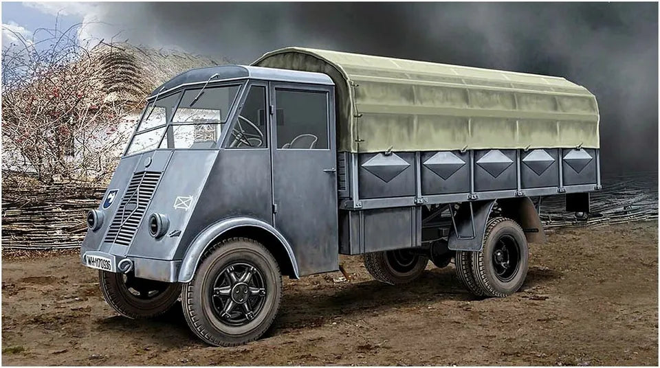 WW2 German Renault AHN. Painted Resin Model