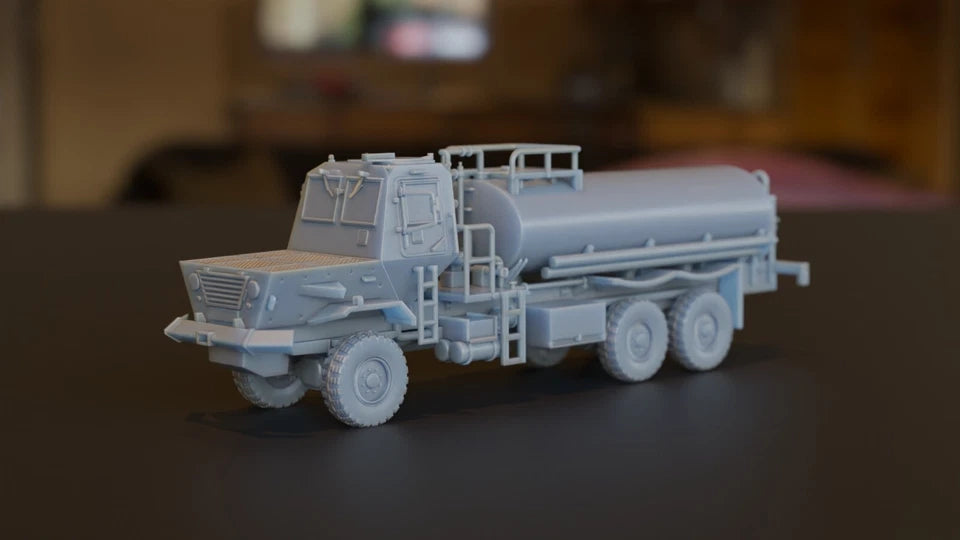 South African Post War Samil 100 WATER Tanker. Painted Resin Model