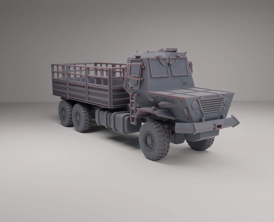 South African Post War Samil 100 "Kwevoel". Painted Resin Model