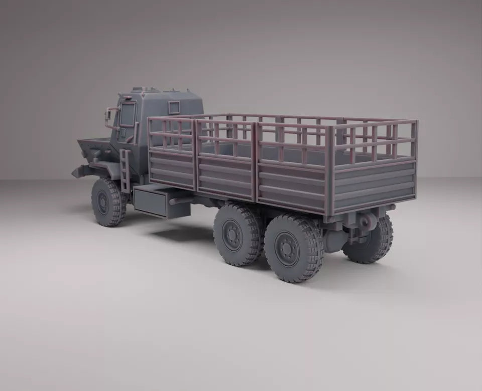 South African Post War Samil 100 "Kwevoel". Painted Resin Model