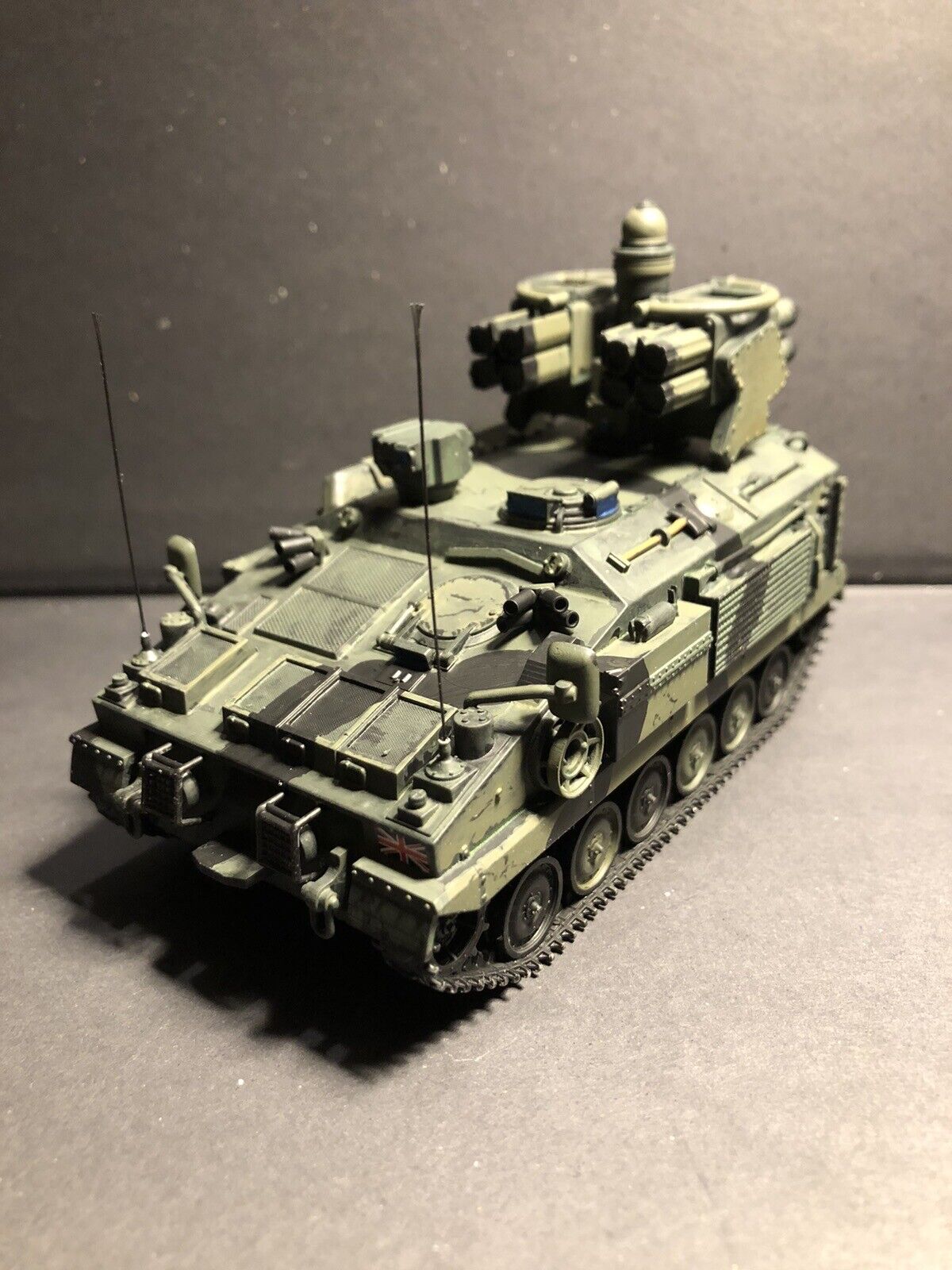 British Post War Alvis Stormer HVM. Painted Resin Model
