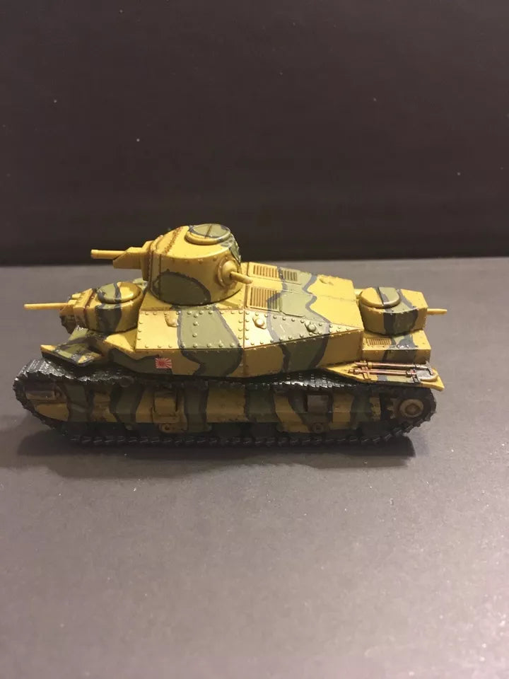 Japanese Interwar Type 95 Ro-Go Heavy Tank. Painted Resin Model