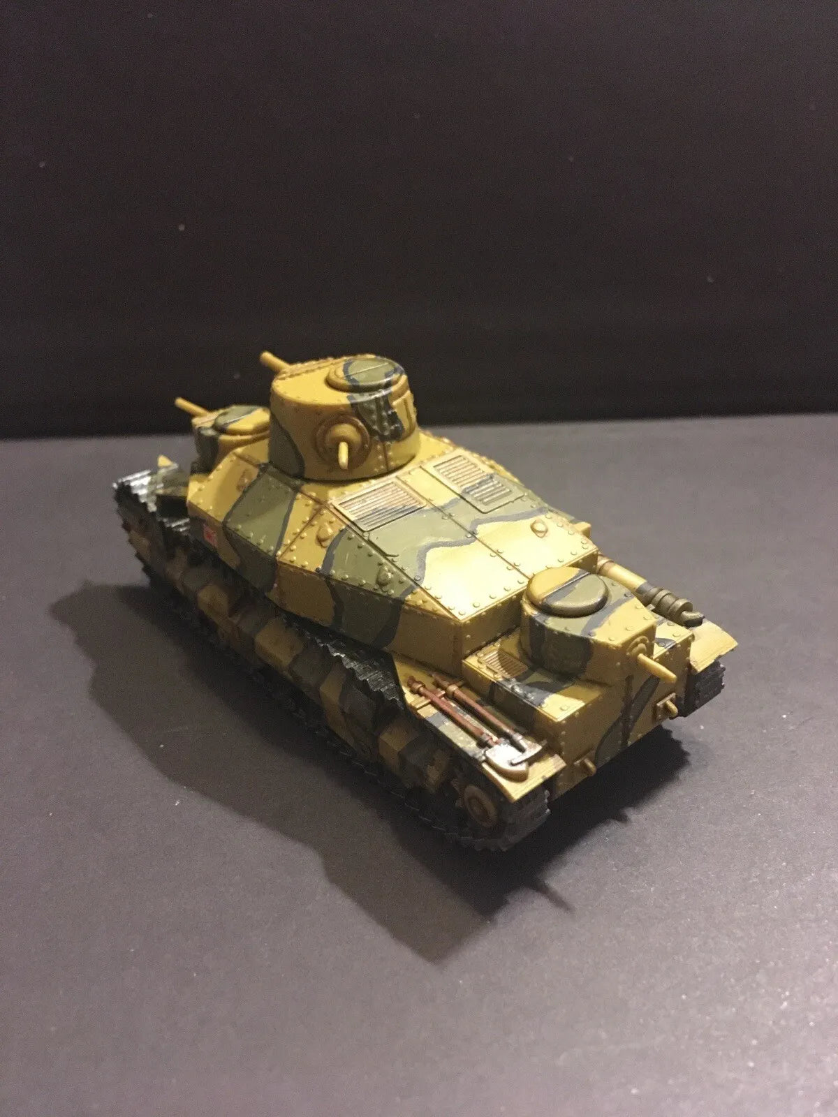 Japanese Interwar Type 95 Ro-Go Heavy Tank. Painted Resin Model