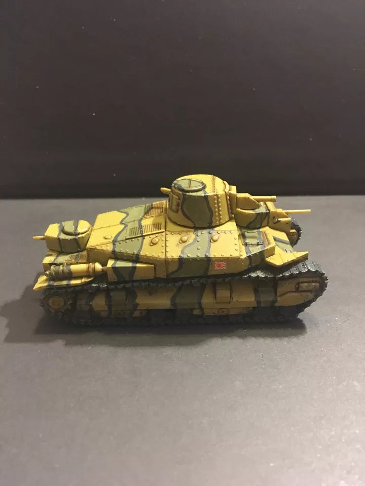Japanese Interwar Type 95 Ro-Go Heavy Tank. Painted Resin Model