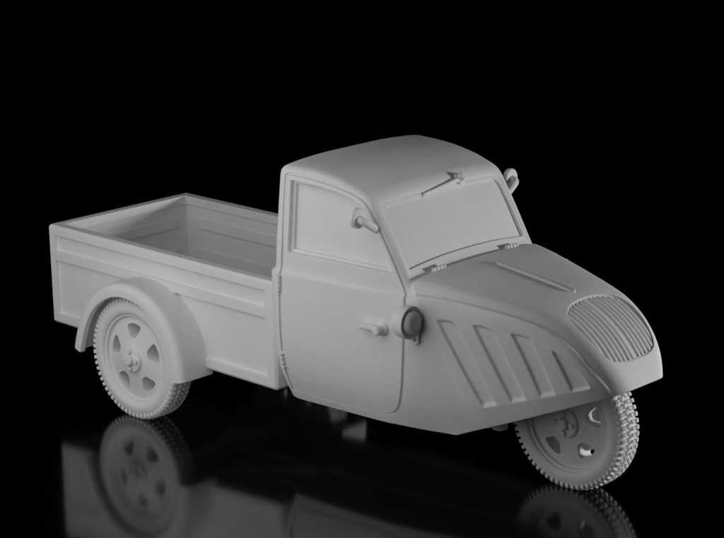 Framo LTG 500 (Wargame3d). Painted Resin Model