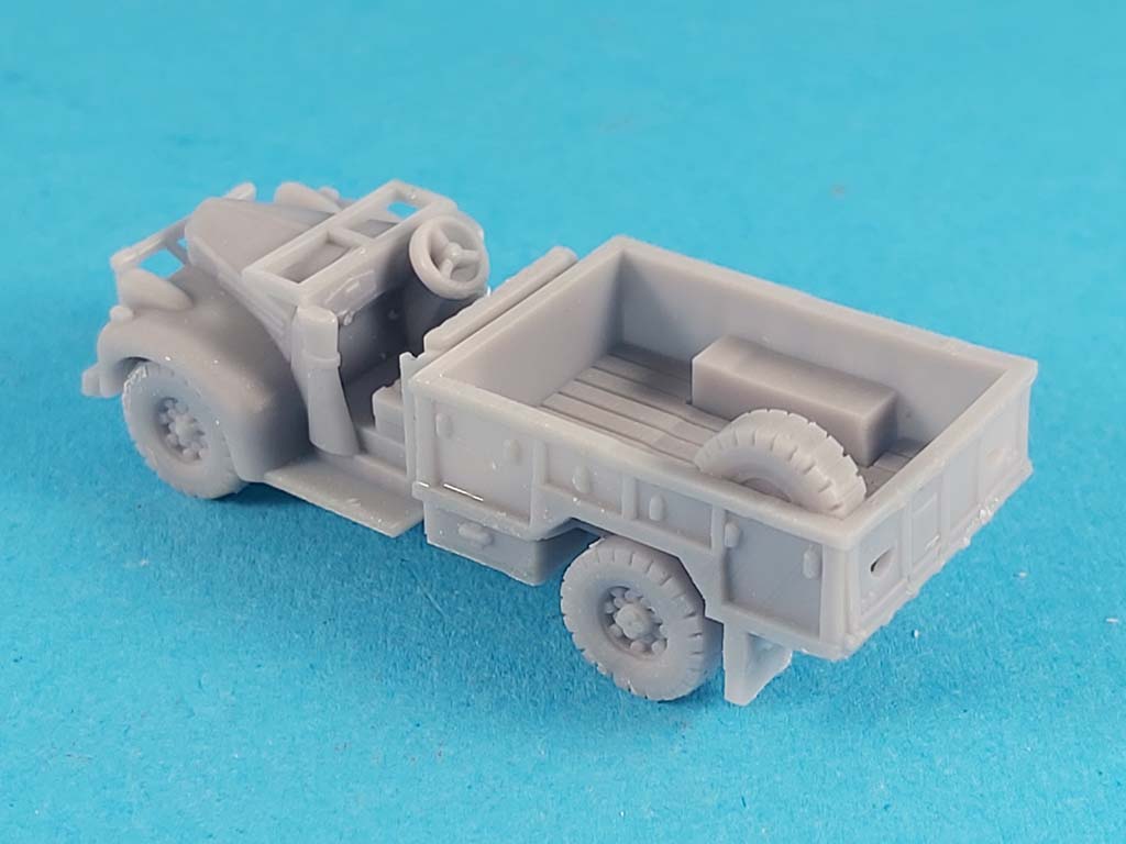 LRDG Chevrolet 30 cwt (M_Bergman). Painted Resin Model