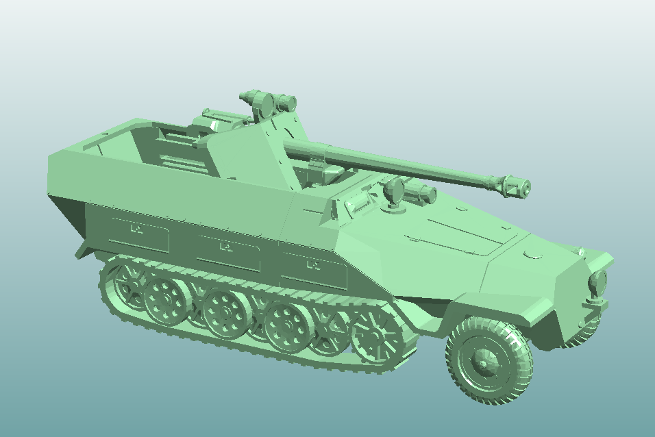 Sd.Kfz 251/22 Infrared Night-Vision PaK 40