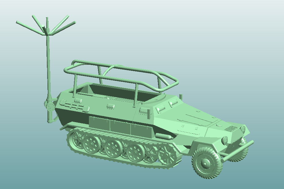 Sd.Kfz 251/3 Ausf A Radio Command Vehicle