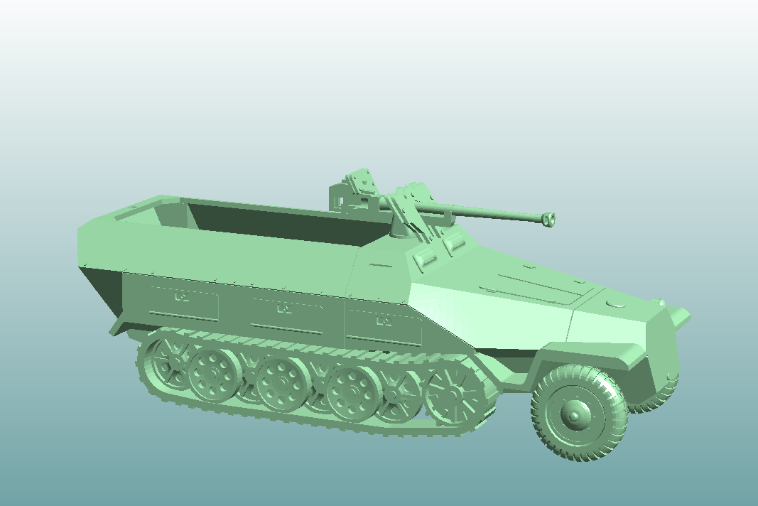 Sd.Kfz 251/7 Ausf D sPzB Panzerbüchse 41
