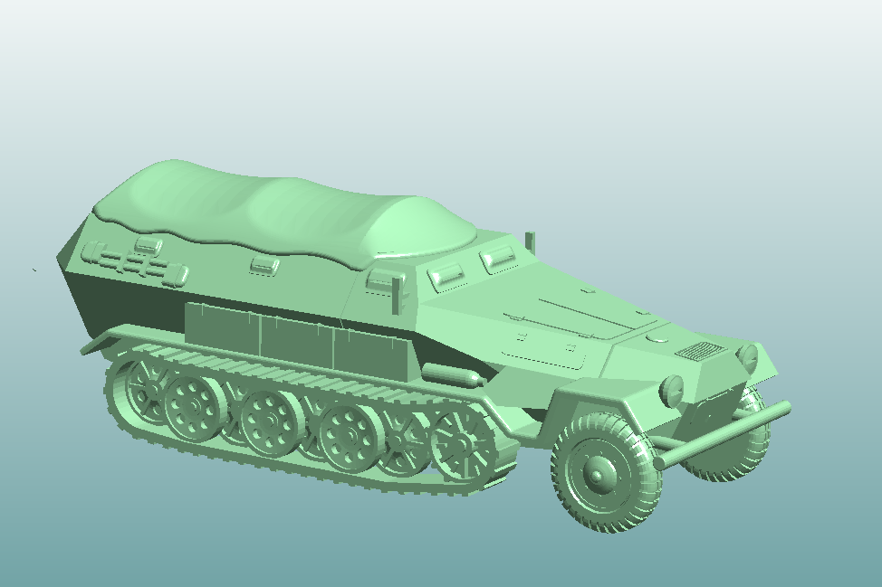 Sd.Kfz 251 Ausf A Covered