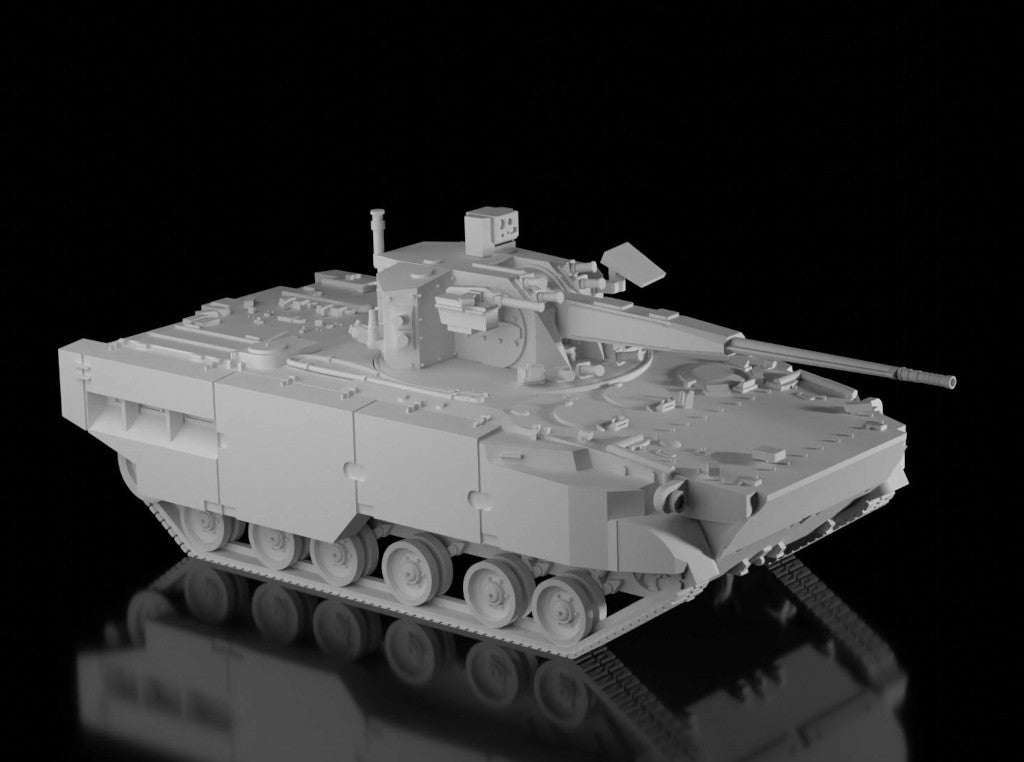 2S38 Derivaciya PVO (Guaro3d). Painted Resin Model