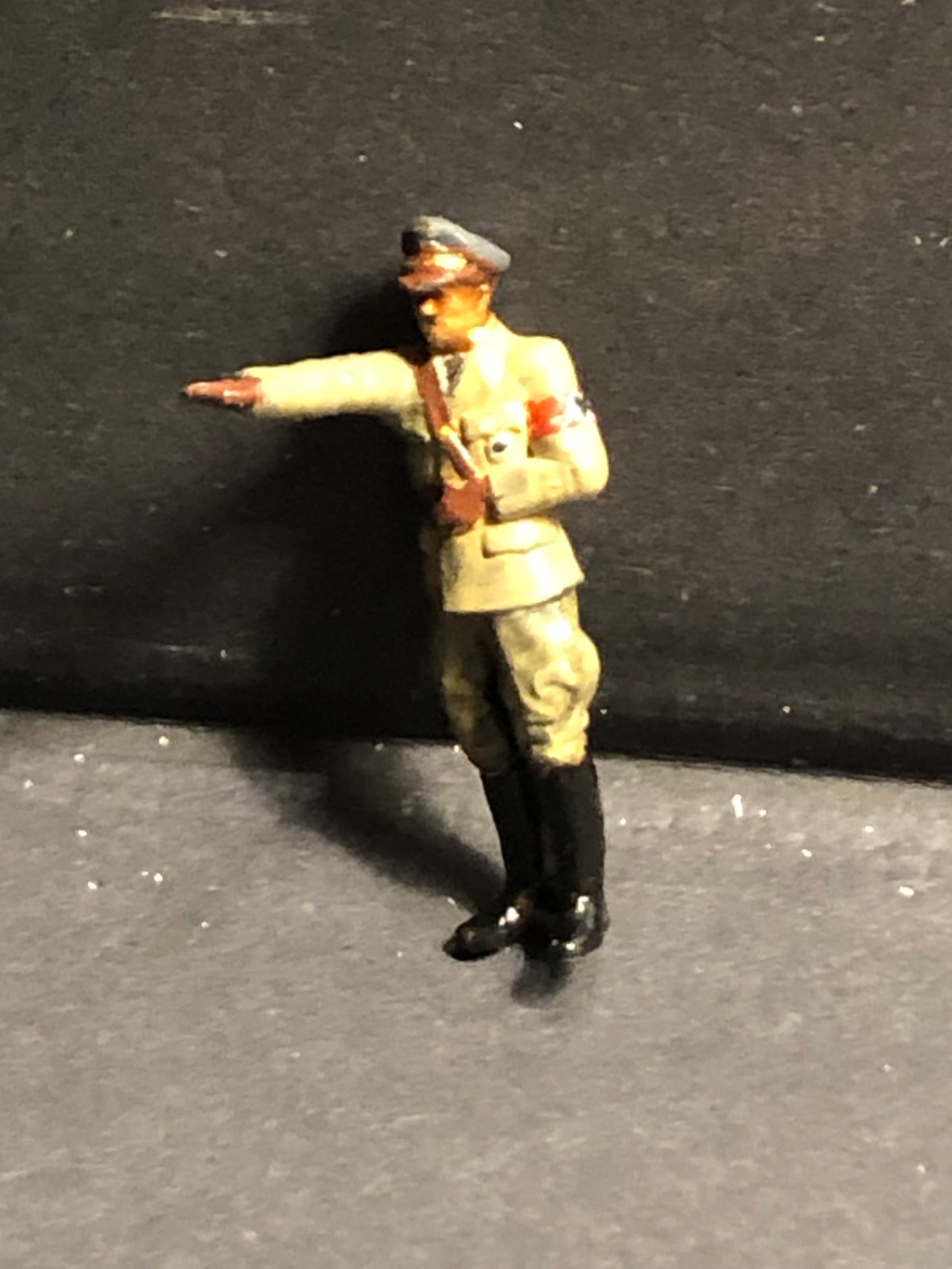 WW2 German Leader Adolf Hitler. Painted resin figure