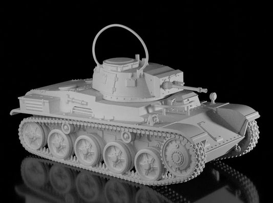 WW2 Hungarian 38M Toldi I. Unpainted Resin Model