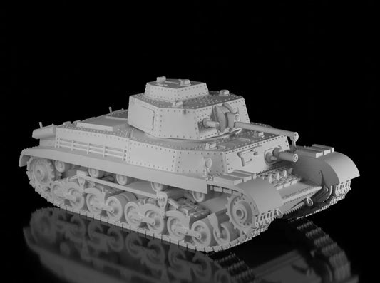 WW2 Hungarian 40M Turan I. Unpainted Resin Model