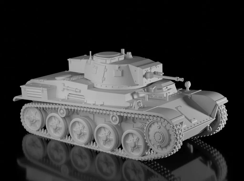 WW2 Hungarian 42M Toldi II. Unpainted Resin Model